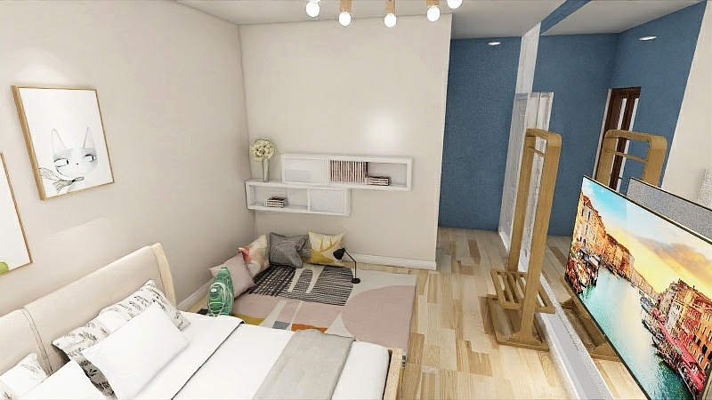 136****2940qEVx-枕水小镇13栋8-2户型-装修设计方案