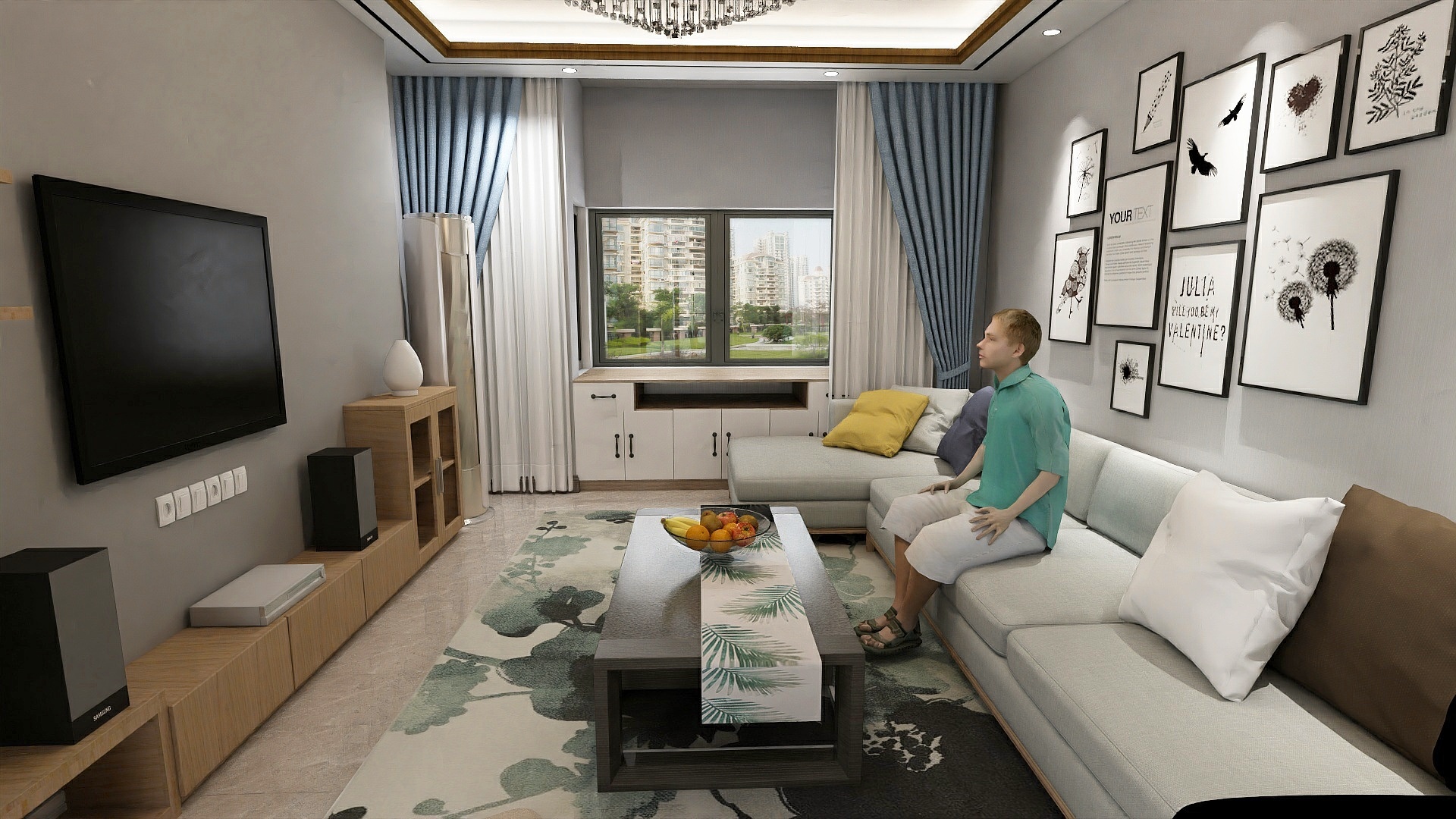 翟志学-泰华・旭景城116.00㎡7#-1-1401-装修设计方案