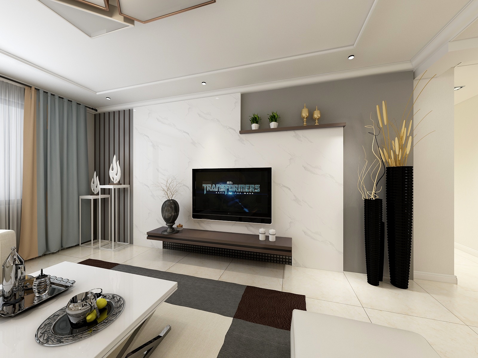 a文超a-霞城丽锦3-1-102-装修设计方案