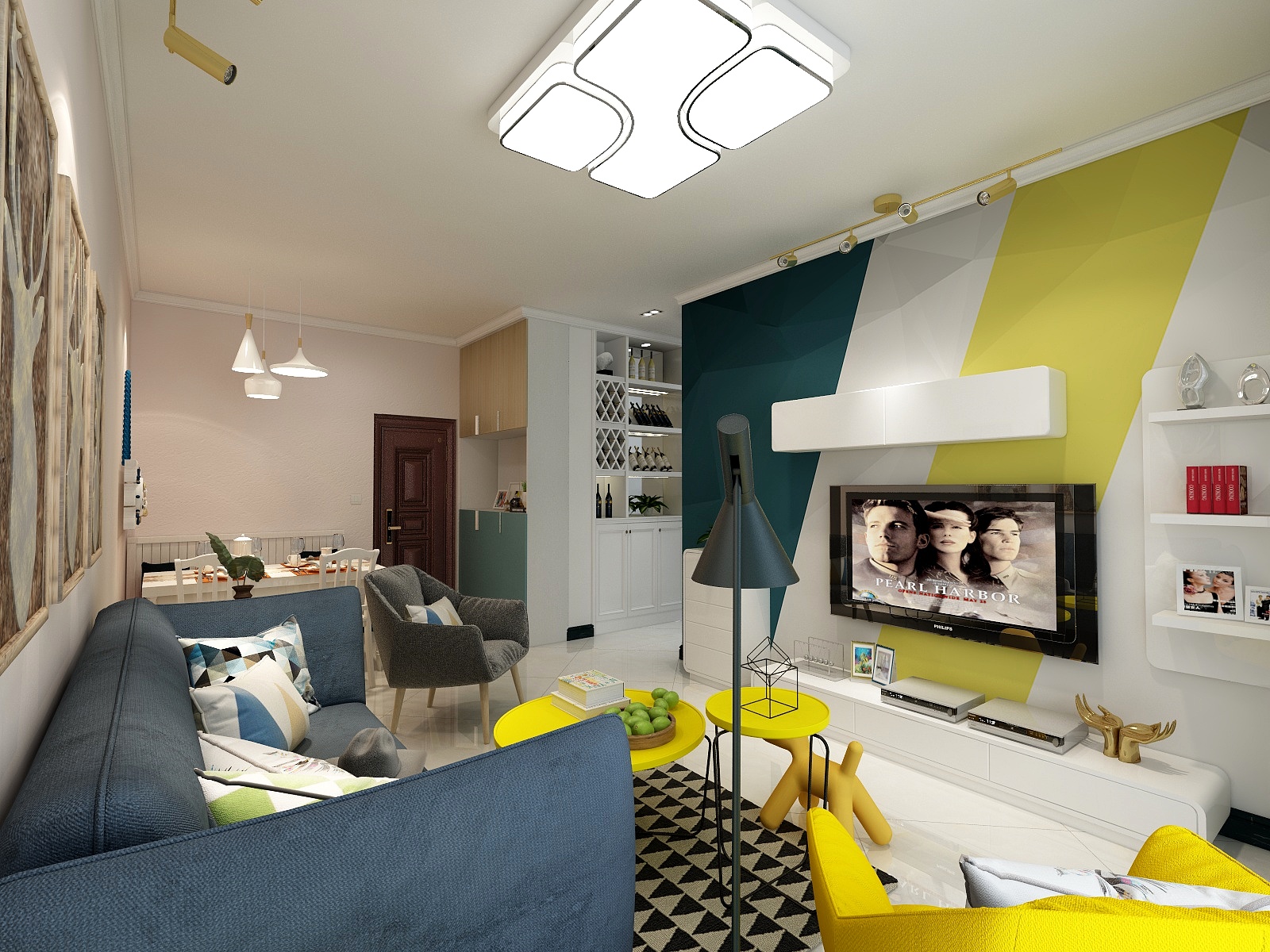 云端麋鹿-绿地79平-装修设计方案