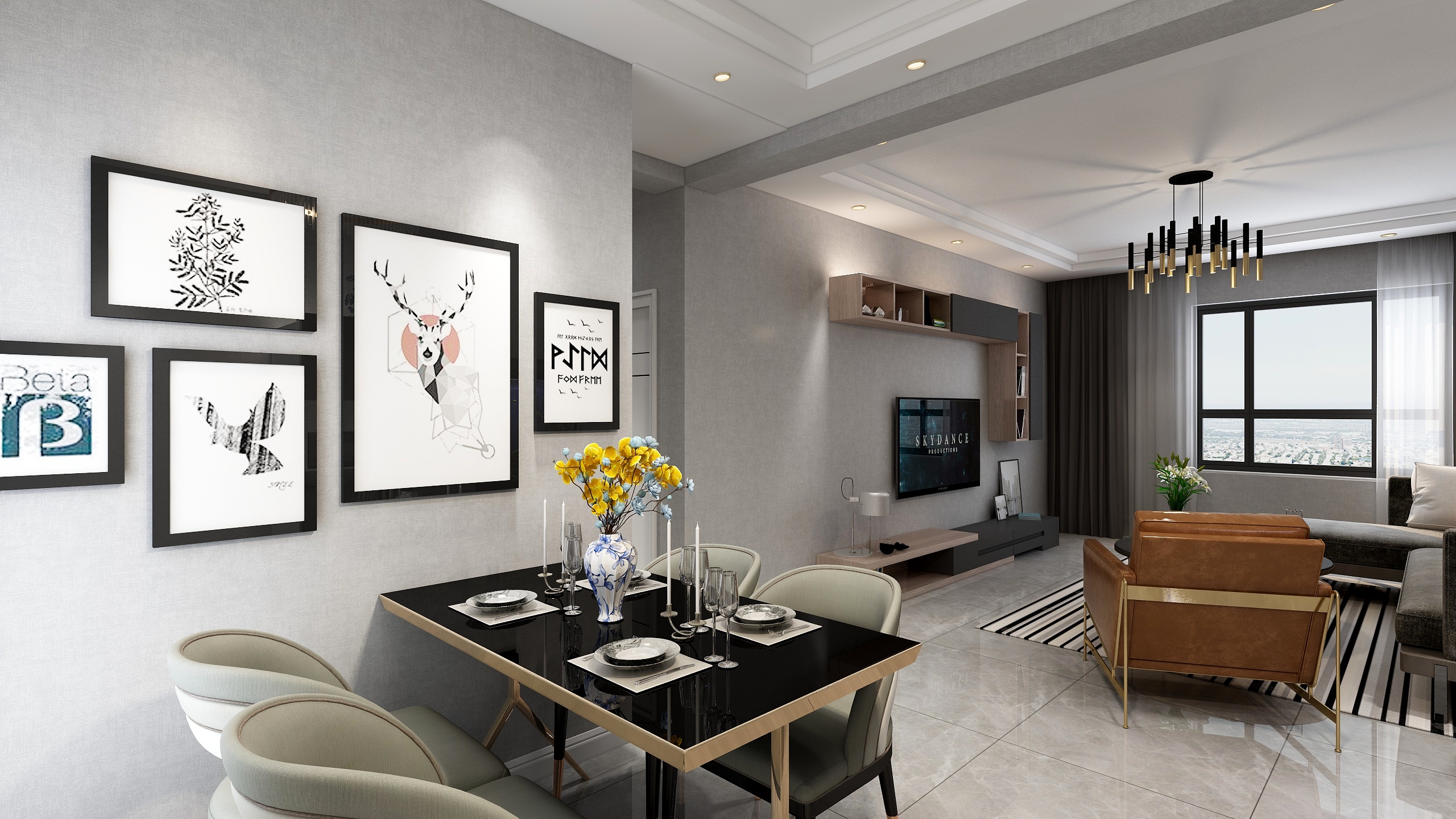 黄凯雯-摩登bobo-装修设计方案