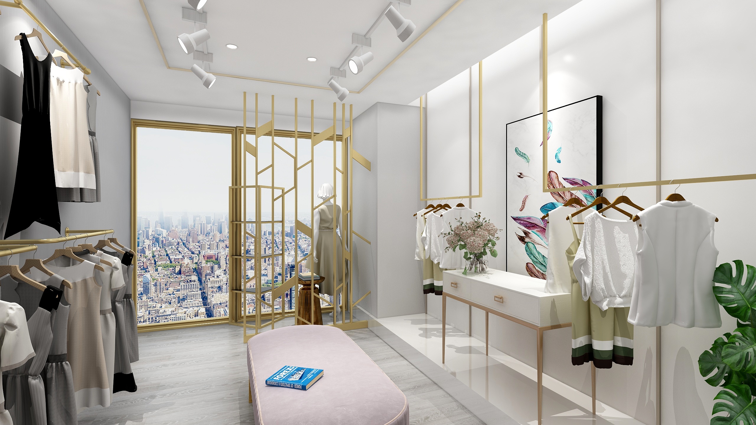 A美筑Mr何-马家巷服装店-2019/03/29/14:10:03-装修设计方案