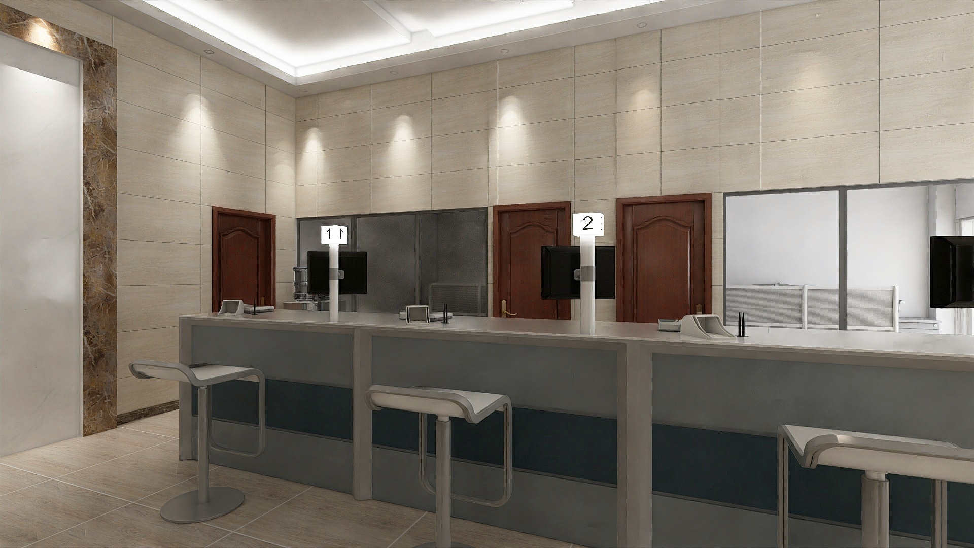 范特奚-中国人民银行赣榆支行-装修设计方案