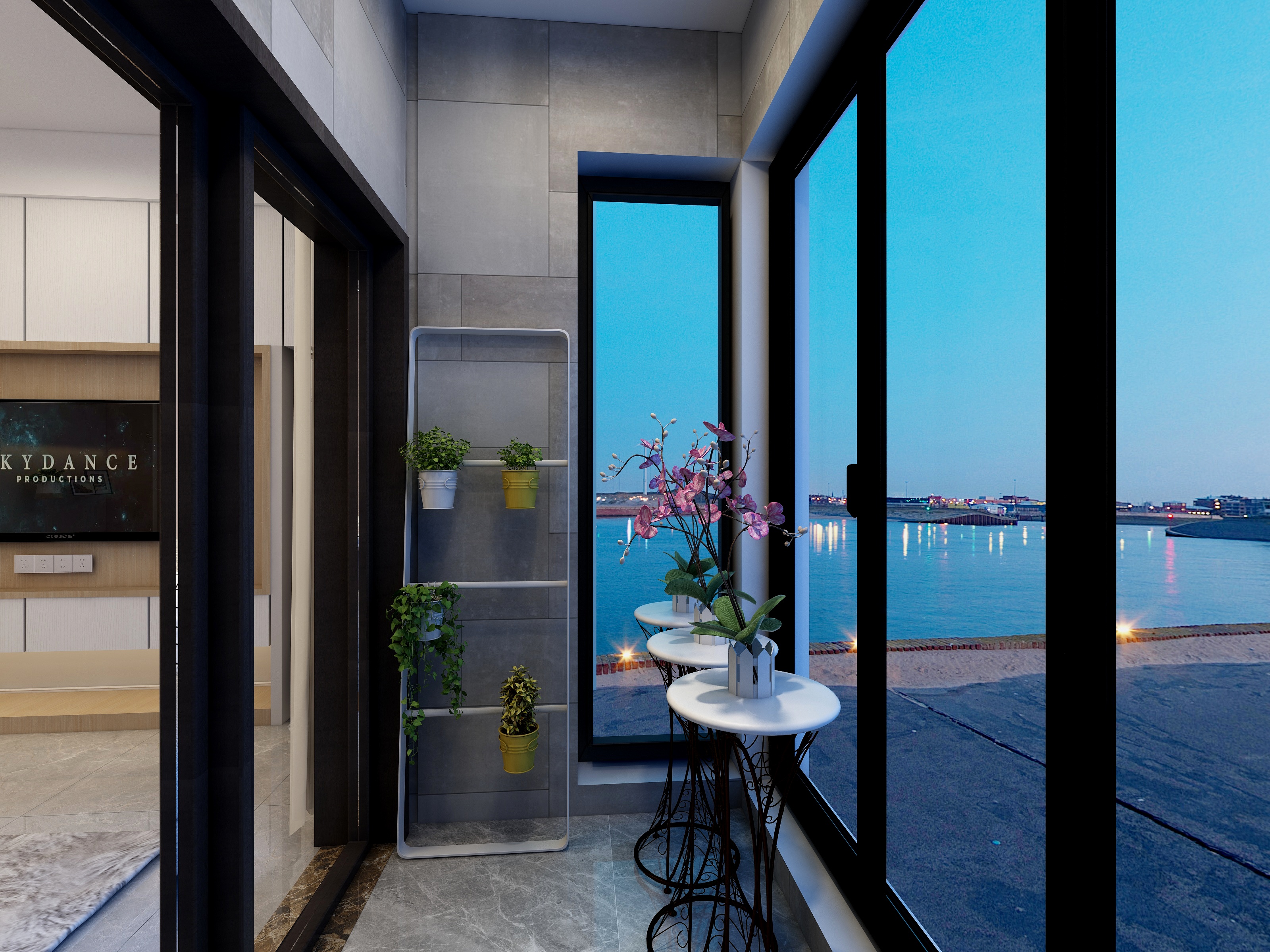 设计师辰辰-北欧风情两居室装修效果图