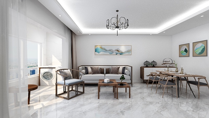 漫-郭楠140新中式-装修设计方案