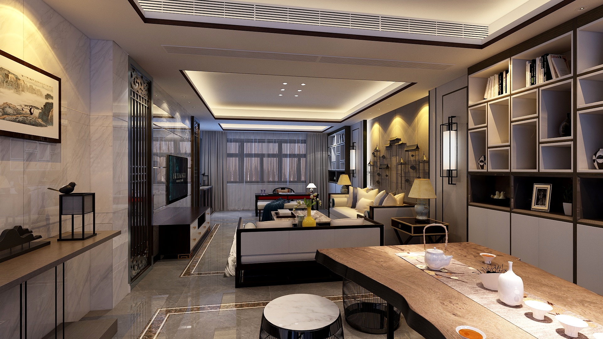 王秀平-新二中对面自建7楼-装修设计方案