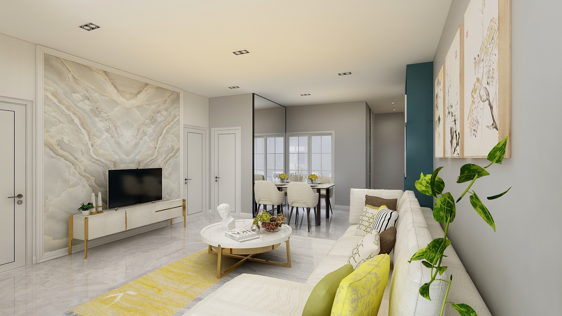 王金江-蓝色心情-装修设计方案