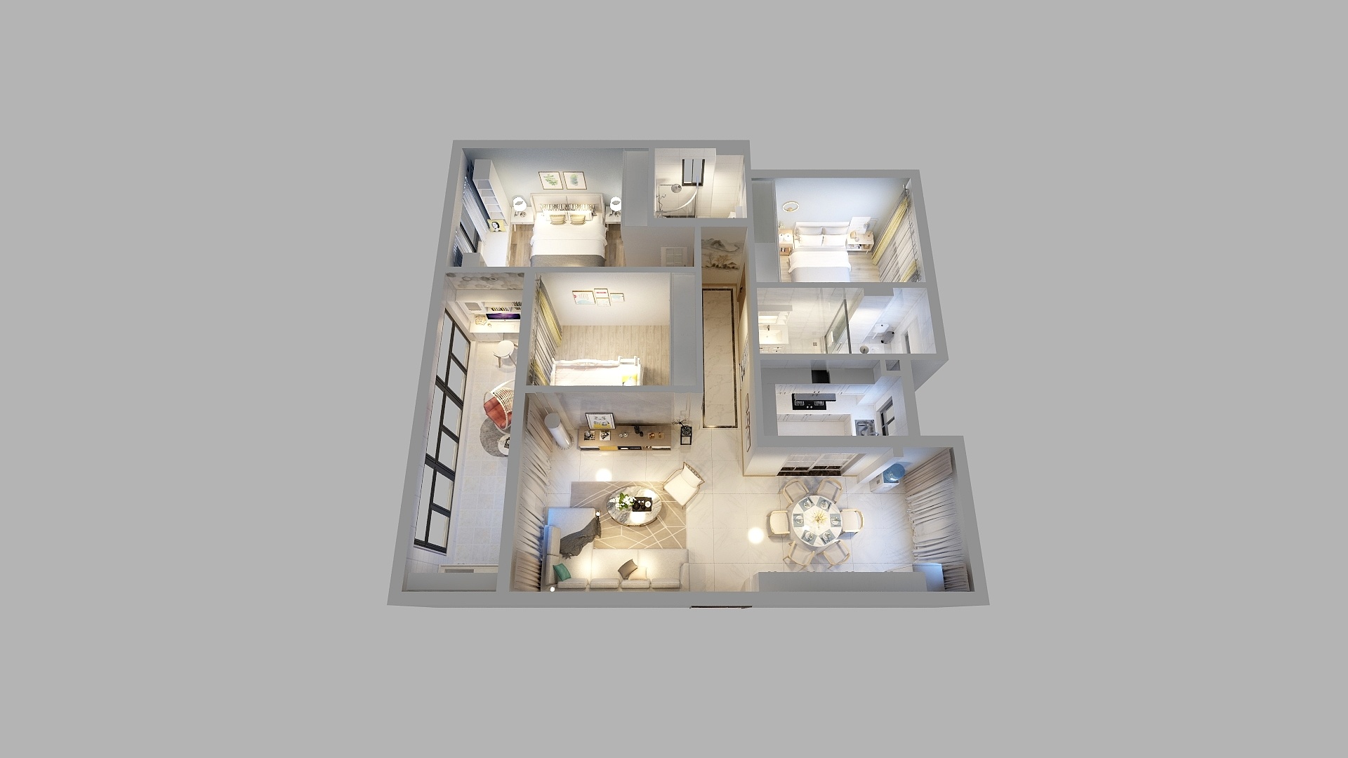 留白空间表现-丽景江山-副本-装修设计方案