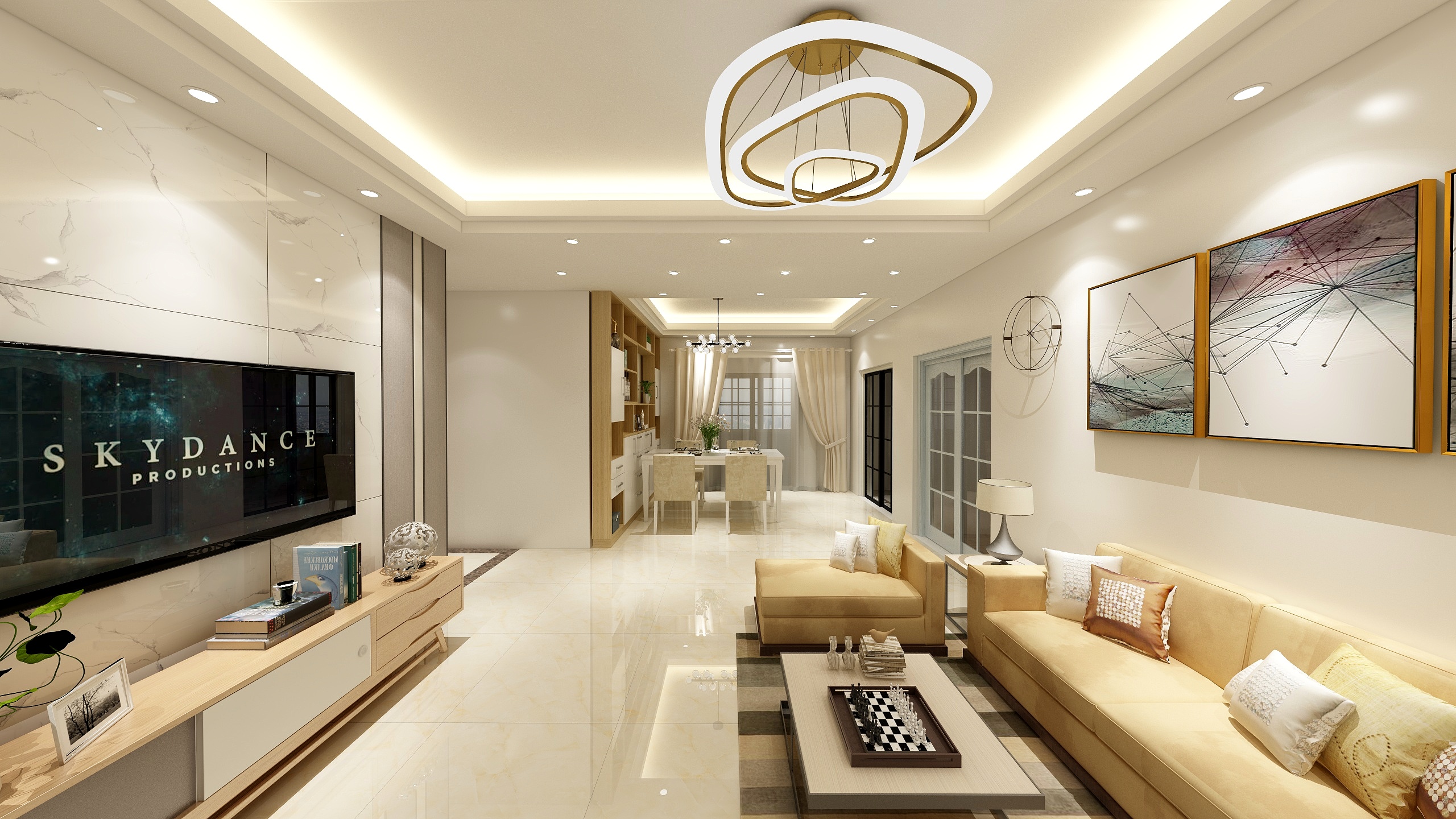 张健彬-名门壹号127.00㎡10幢04户型4室4厅3卫1厨-副本-装修设计方案