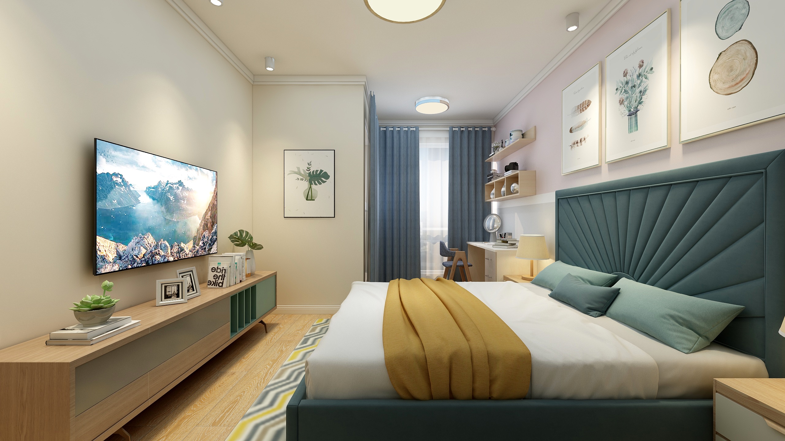 郑宇阳-北欧风格|浮生尽欢装修效果图