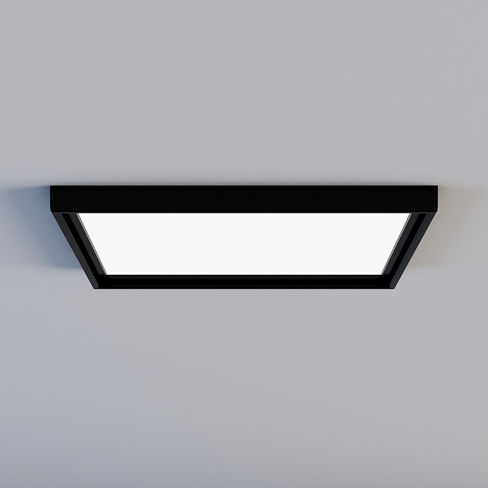 300方灯1S雅致黑3D模型