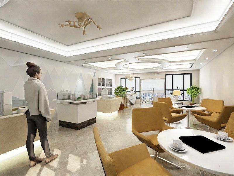 WYTFYTB-荣城帝景售楼部-装修设计方案