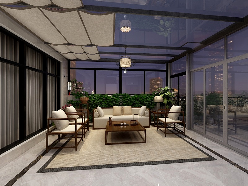 请叫我任性-阳光棚露天花园-装修设计方案