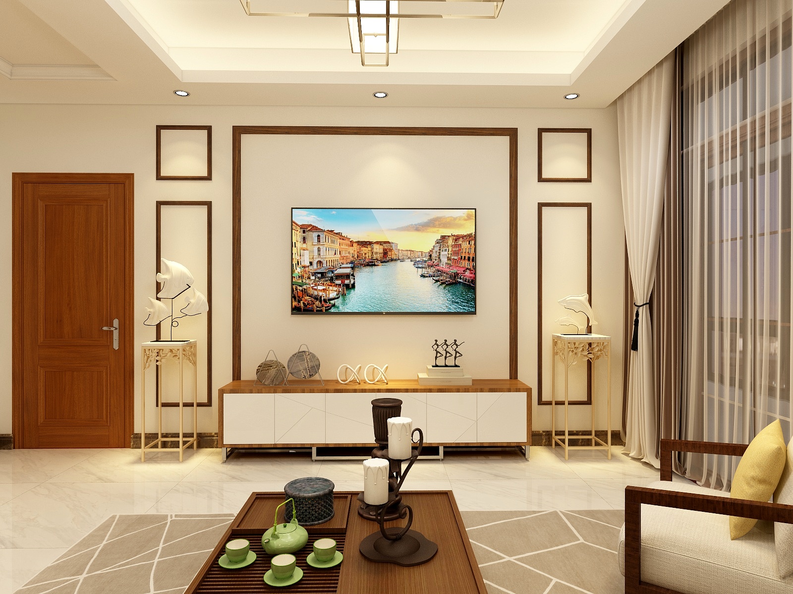 巢居设计19151463655-天润2505号房（中式调节）-装修设计方案