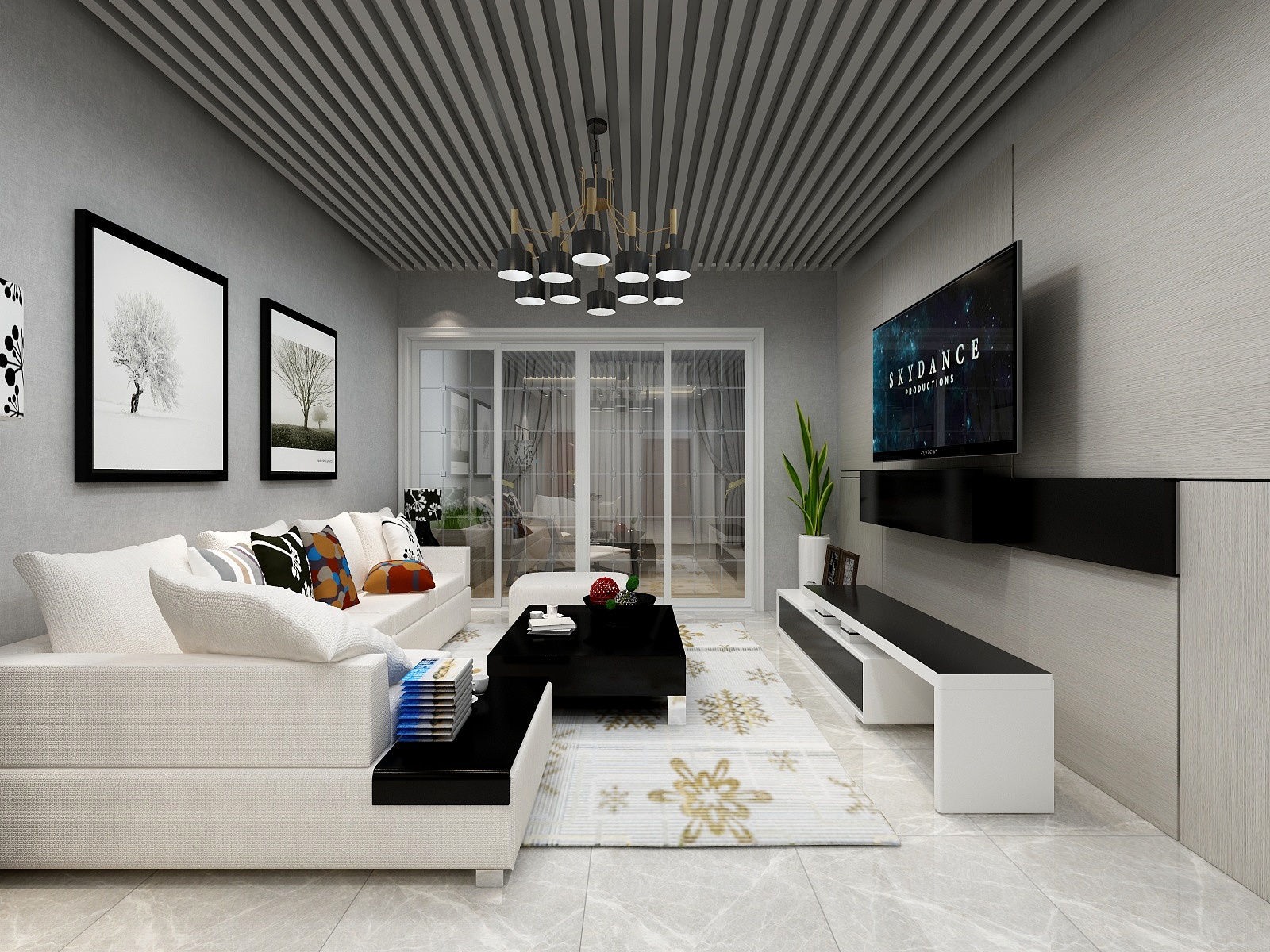 若茶-广天颐城-装修设计方案