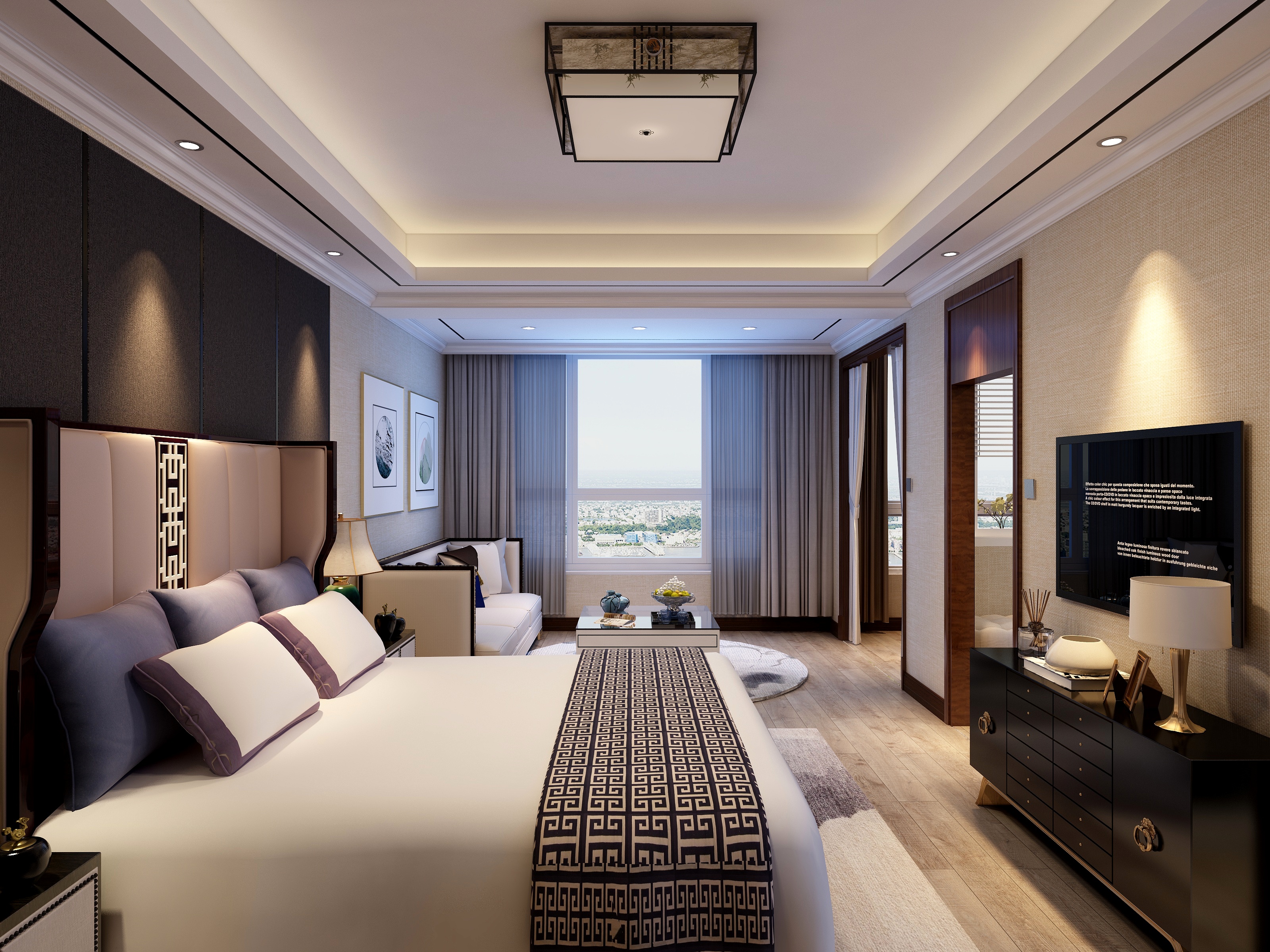 落橘之幕-海云台2楼-装修设计方案