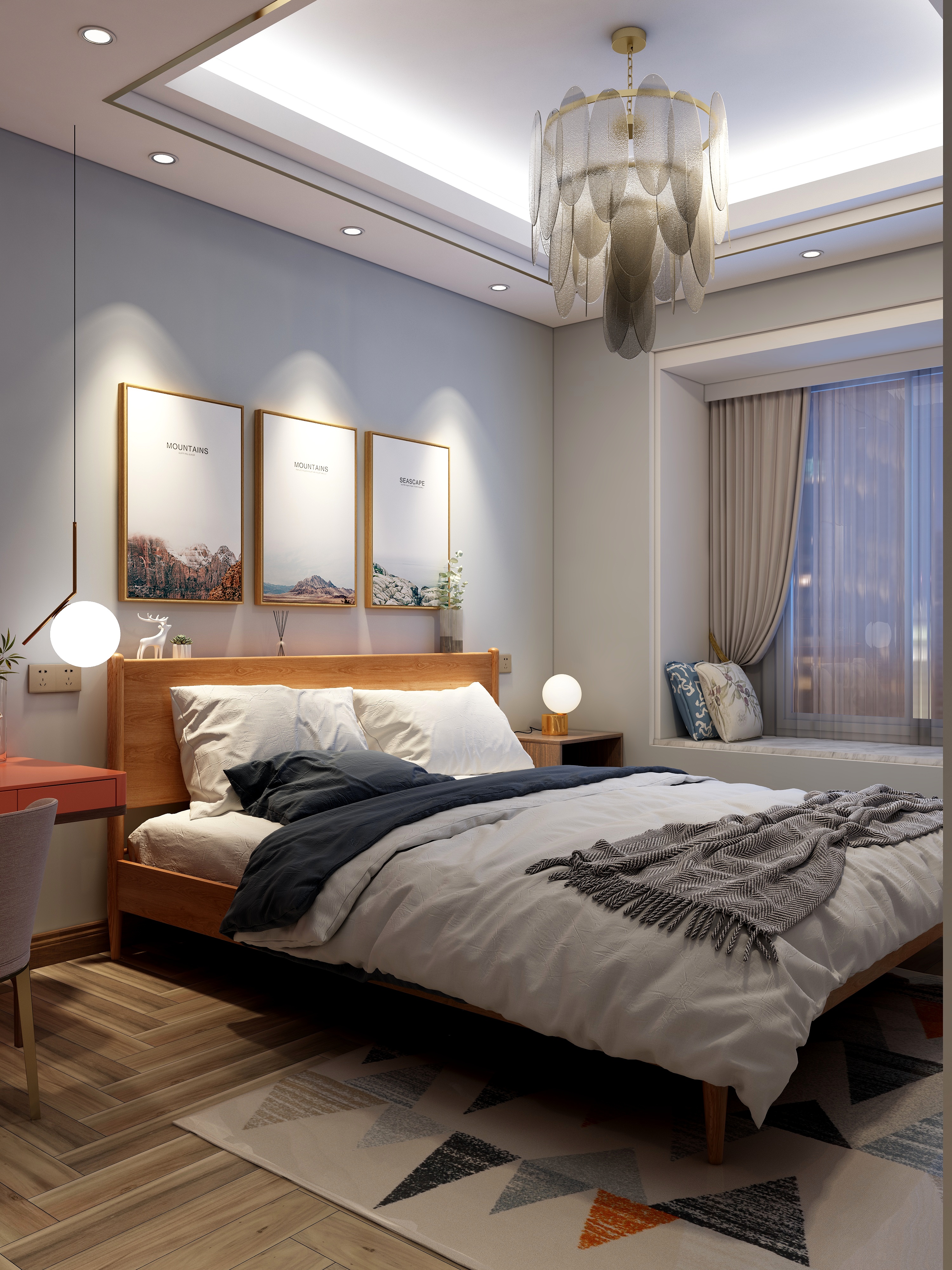 青海圣象-北欧品质-装修设计方案