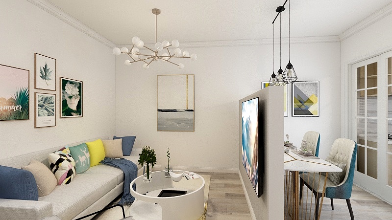 英启杰-惠钱三村李女士-装修设计方案