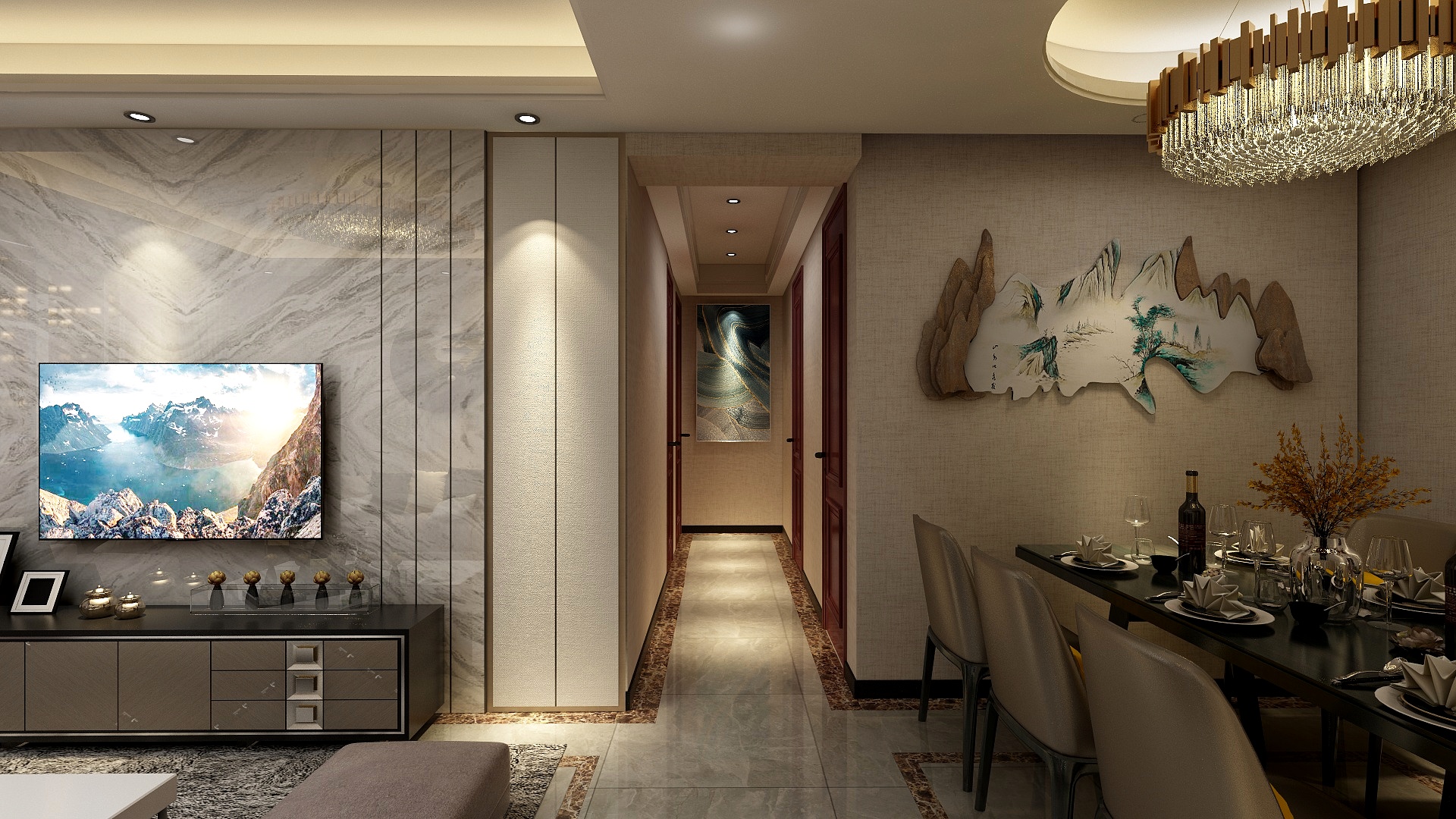 唐京友-现代轻奢华-副本-装修设计方案