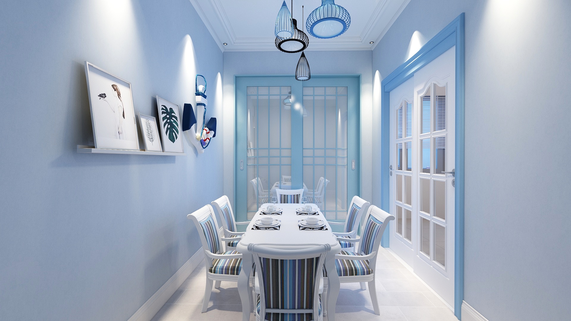 设计师商亚文-地中海碧海名居125㎡-装修设计方案