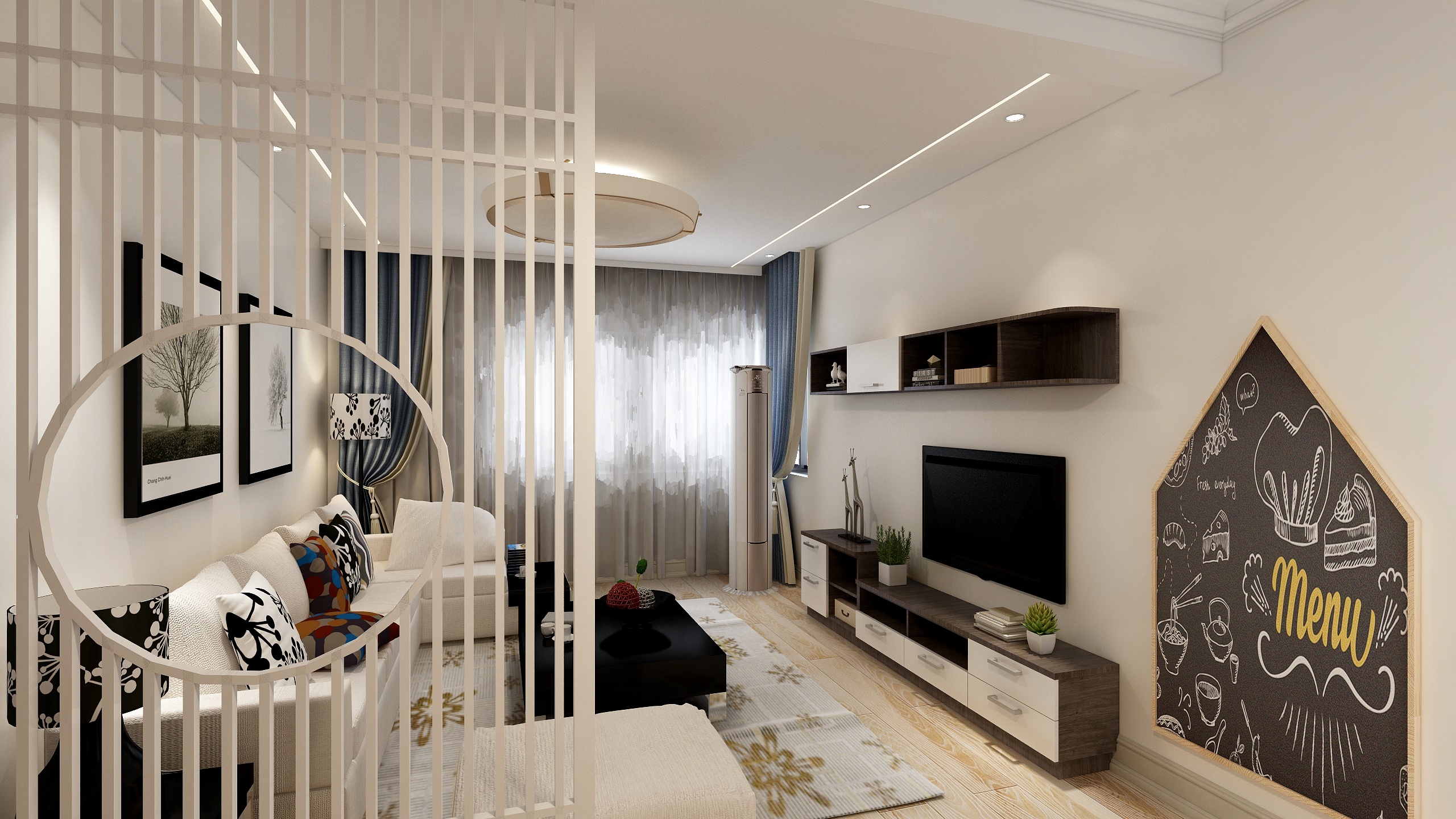 胡婷婷-紫郡城-装修设计方案