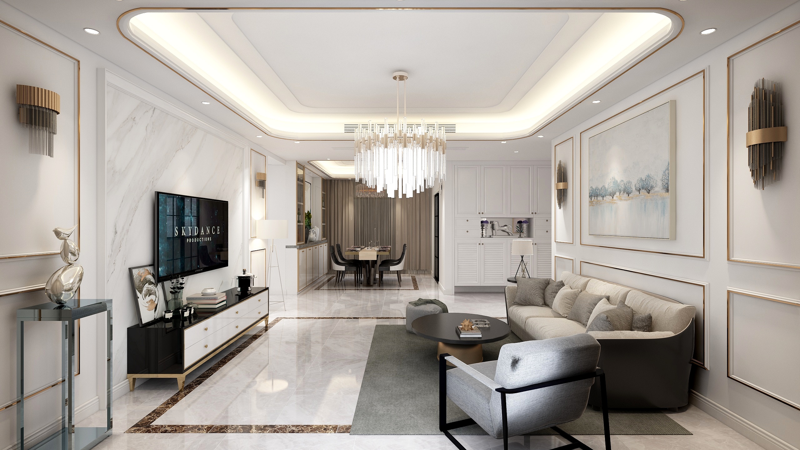 郑工云设计-京汉天地-装修设计方案