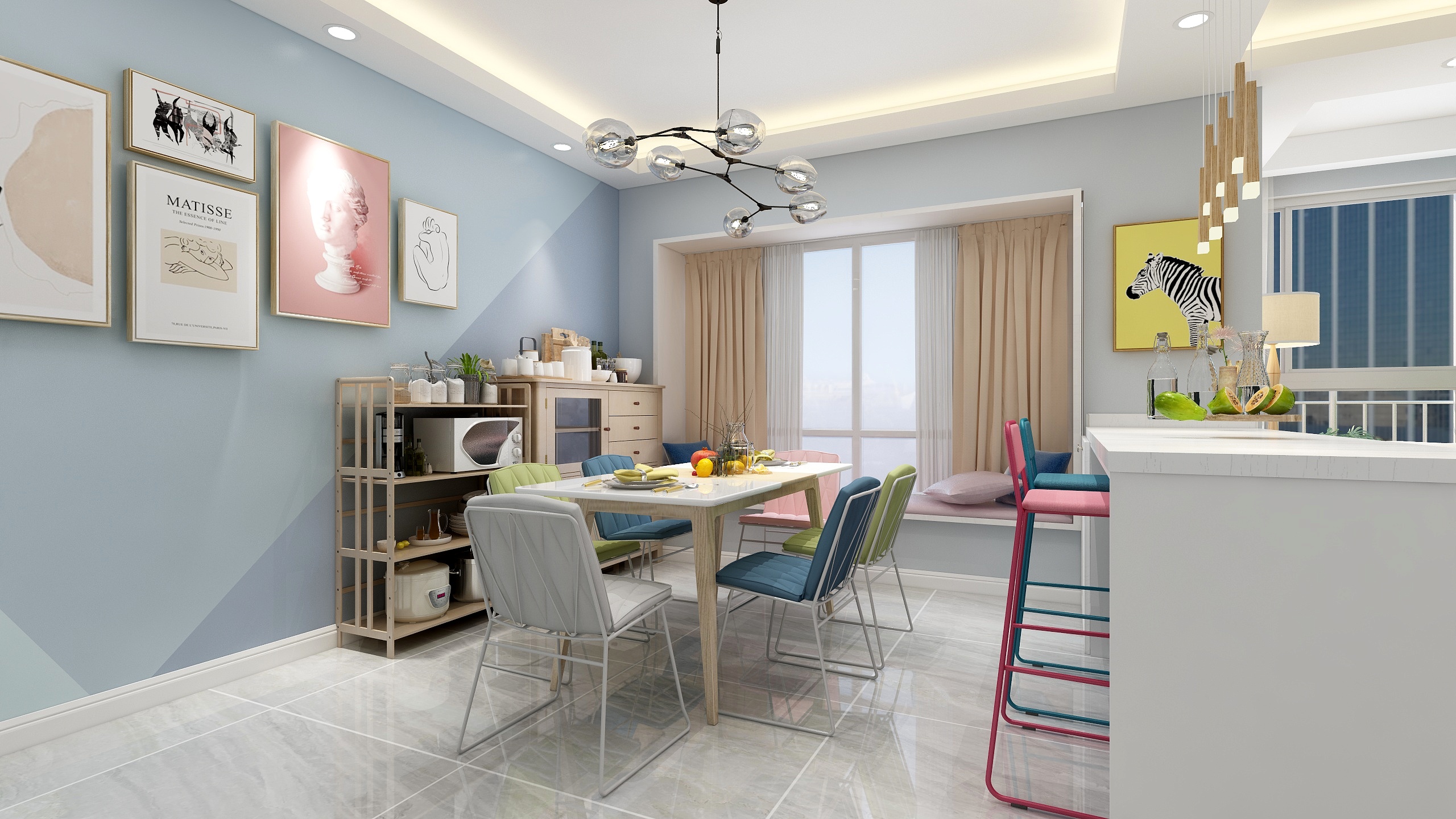 郑宇阳-北欧风格|浮生尽欢装修效果图