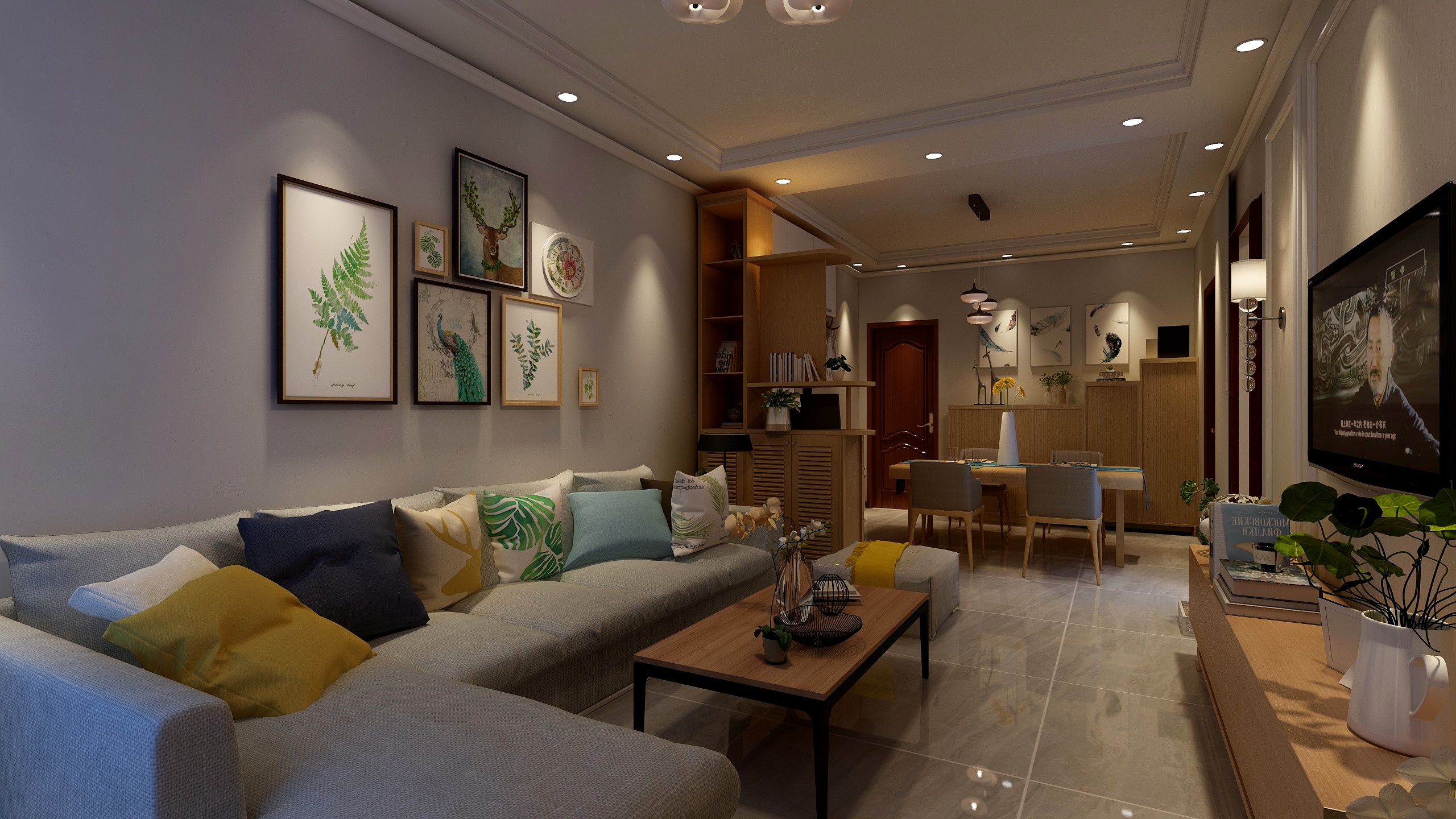 廖开芹-花果园半山小镇U区2栋1单元-1705-装修设计方案