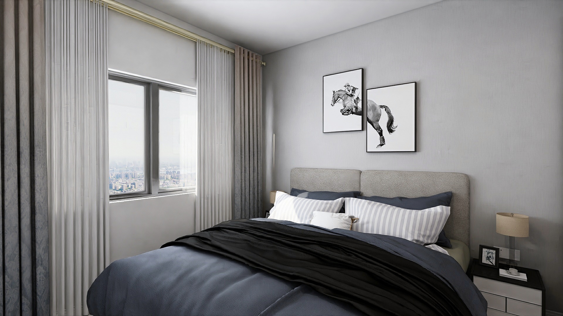 室内设计师忆心-京基御景中央1栋12C-装修设计方案