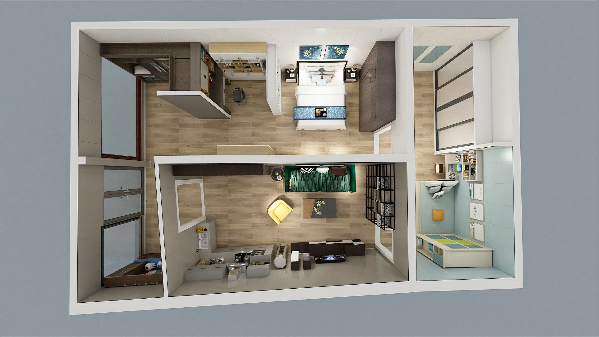 聂杨凯-溆浦威尼美专卖店-装修设计方案