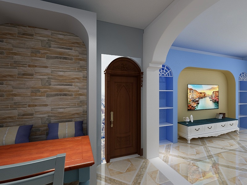 a26g4c7-双河路安盛苑效果图-装修设计方案