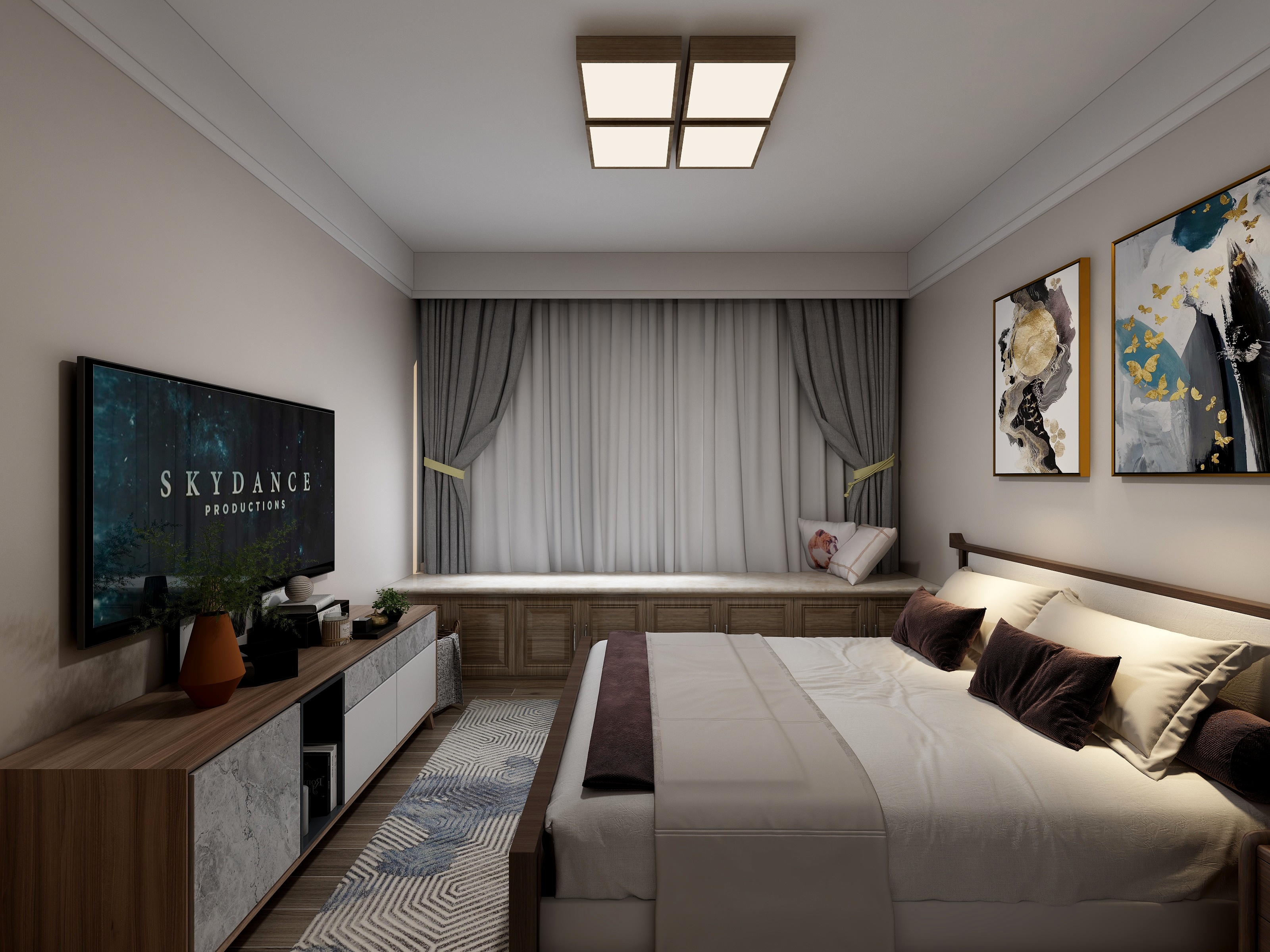 尚忠伟-青城山居G1户型-装修设计方案