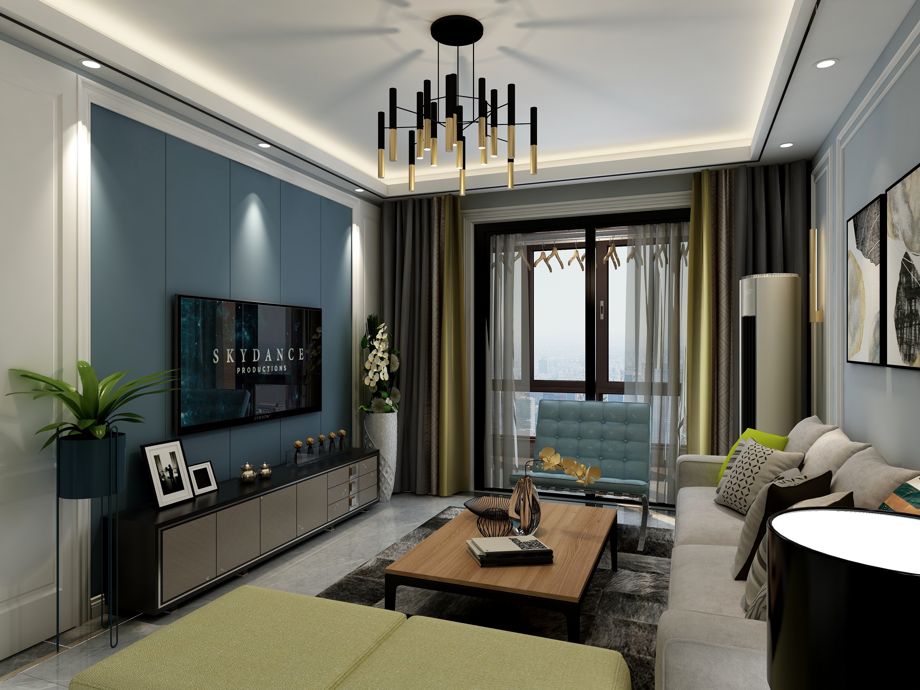 吴亮人在旅途-合肥国贸天悦1402鲍女士-装修设计方案