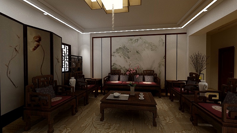 Aimmmme-中式-装修设计方案