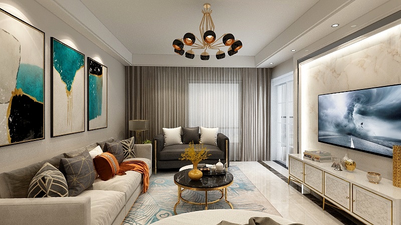 小野公子设计-合正佳园禹总雅居-装修设计方案