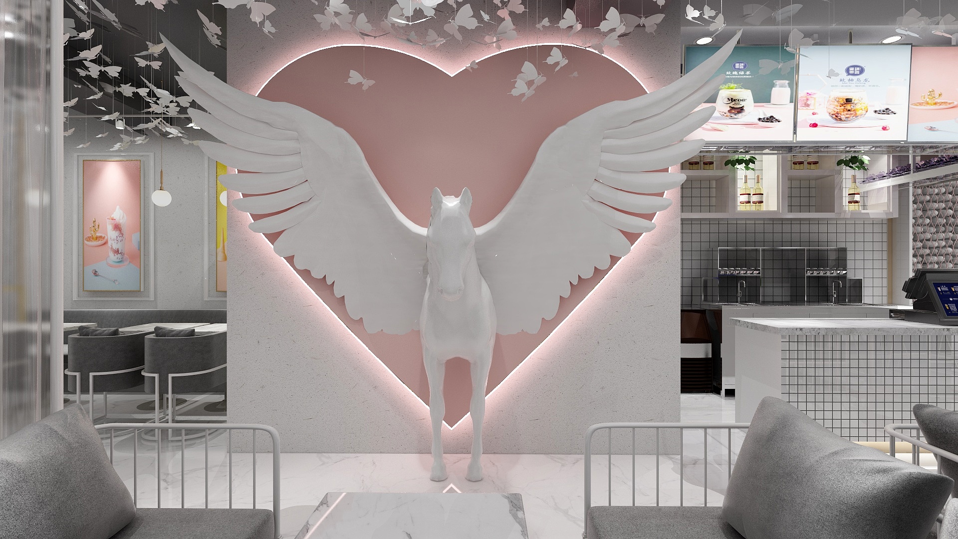 李英平-网红店【Ilike】-装修设计方案