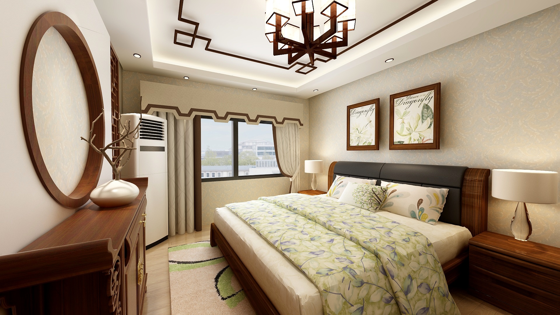 设计师商亚文-A中式户型-装修设计方案