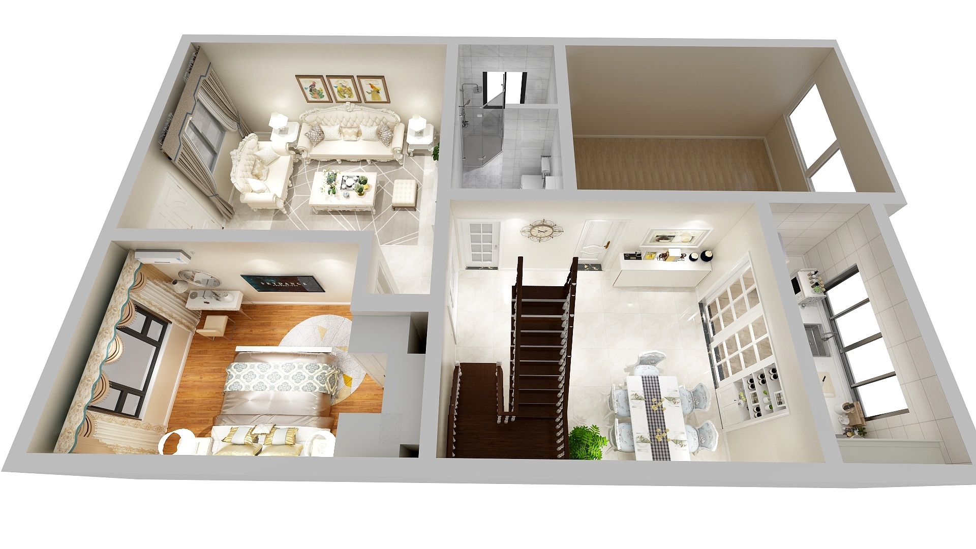 137****8801JtIf-翟楼100栋别墅（4月1日）-副本-装修设计方案