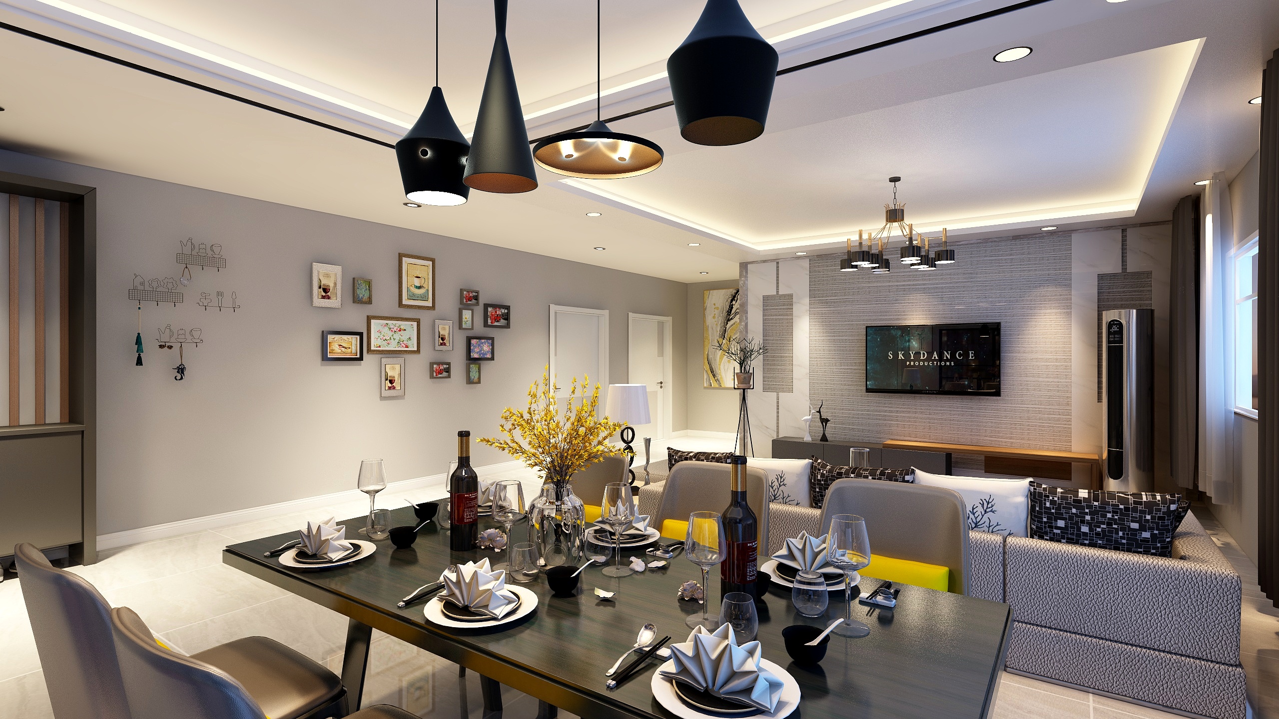 韩威威威-龙城国际-装修设计方案