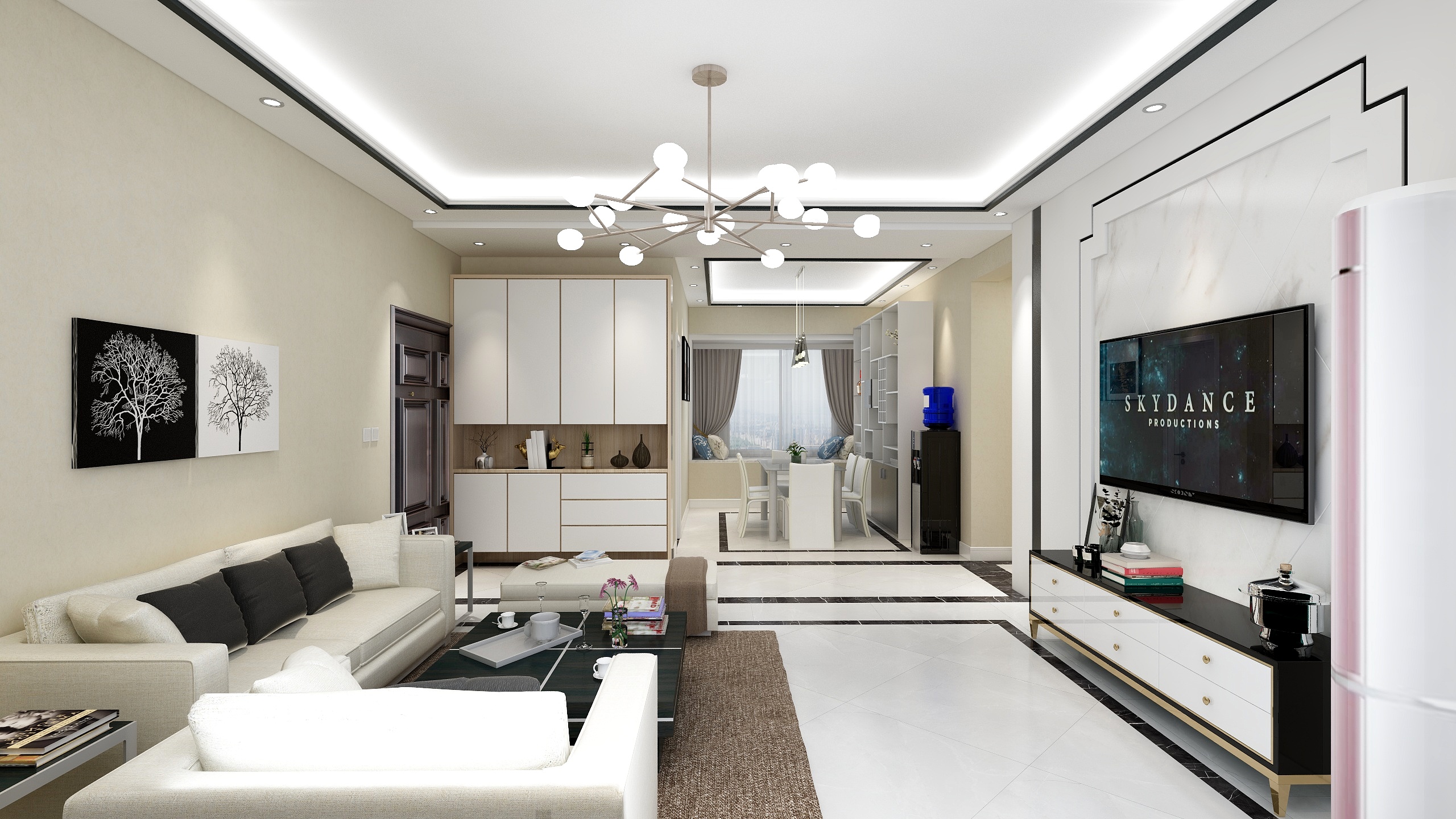 鲲鹏装饰-中建幸福城-装修设计方案