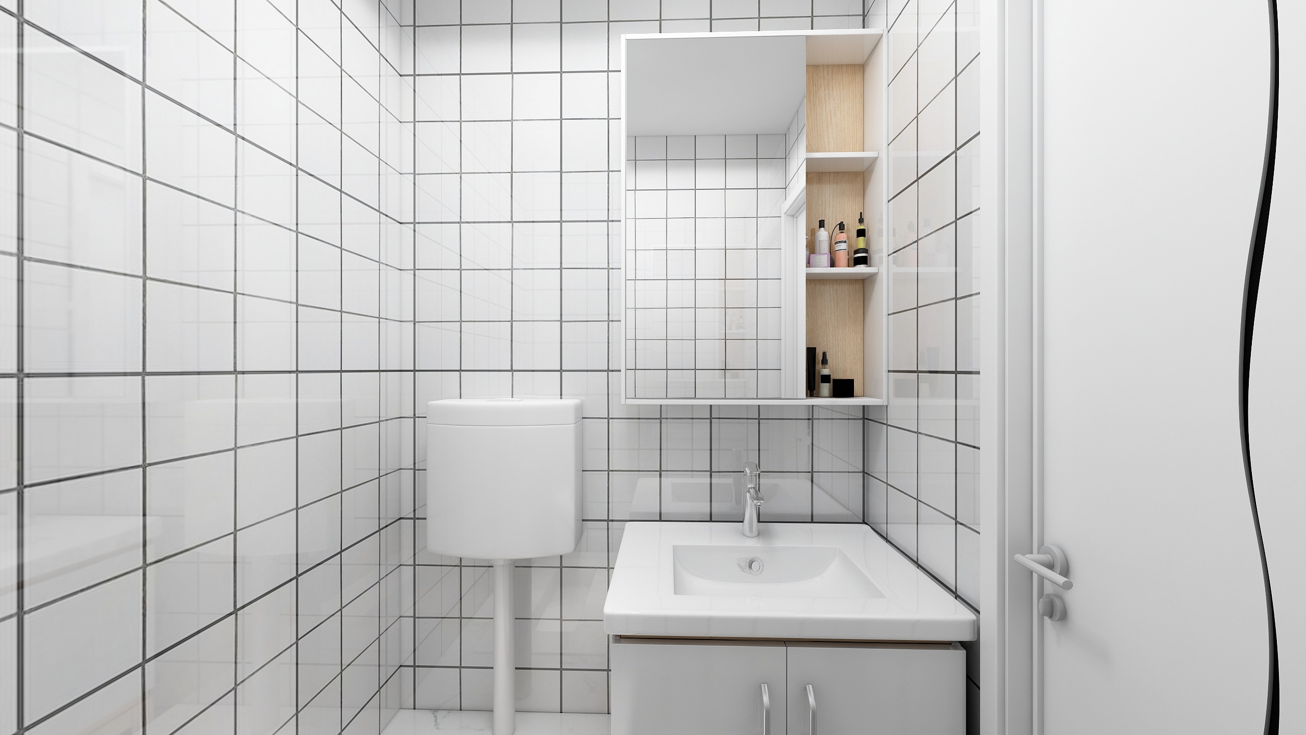 设计营造-美容严女士0327max-装修设计方案