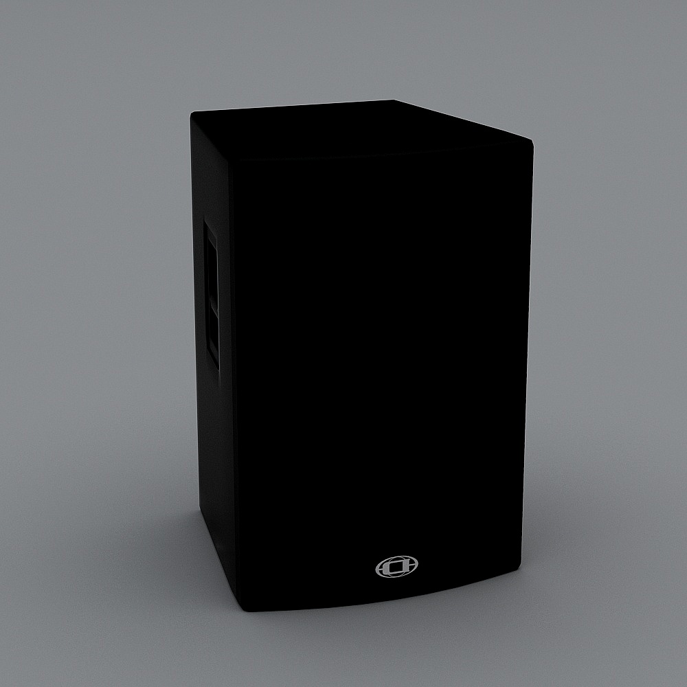 影剧院音响设备3D模型