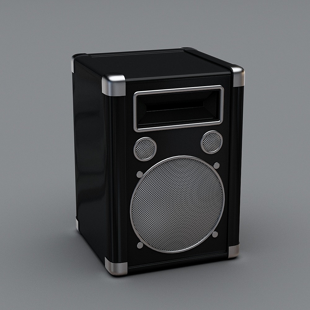 影剧院音响设备3D模型