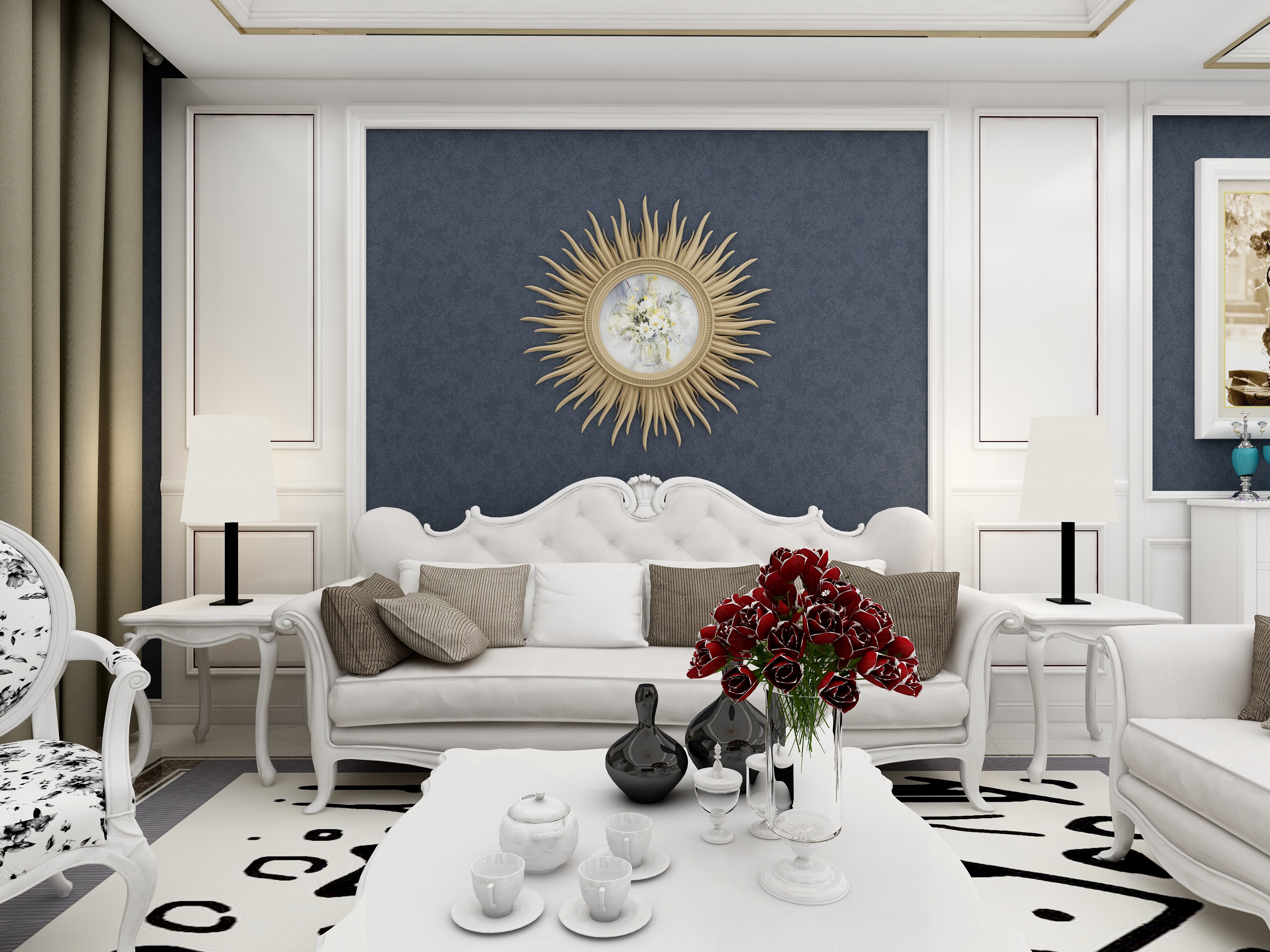 undefined-151方简欧三居装修效果图