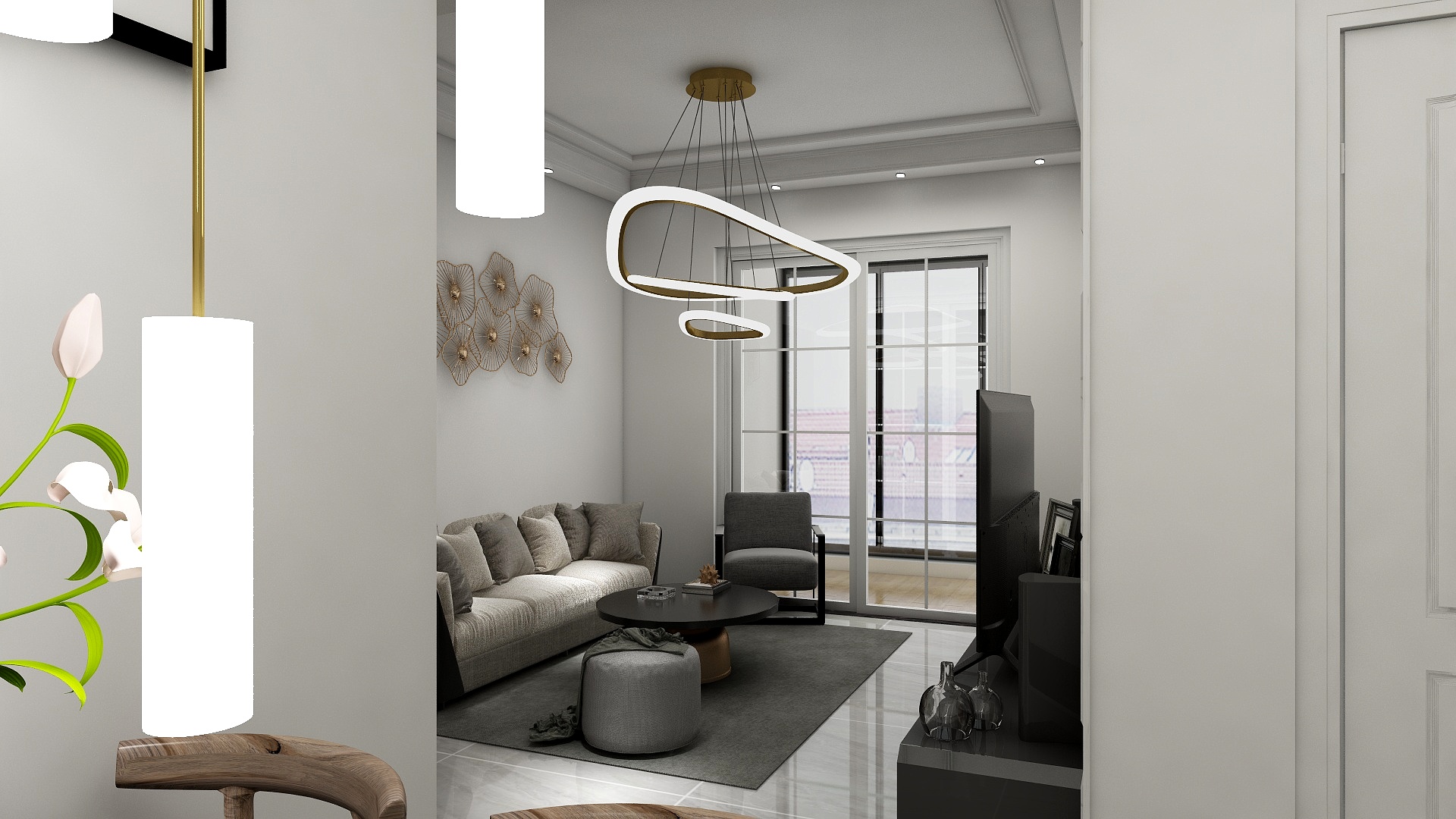 A龍誠装饰-龍誠装饰，和信75㎡李姐现代-装修设计方案