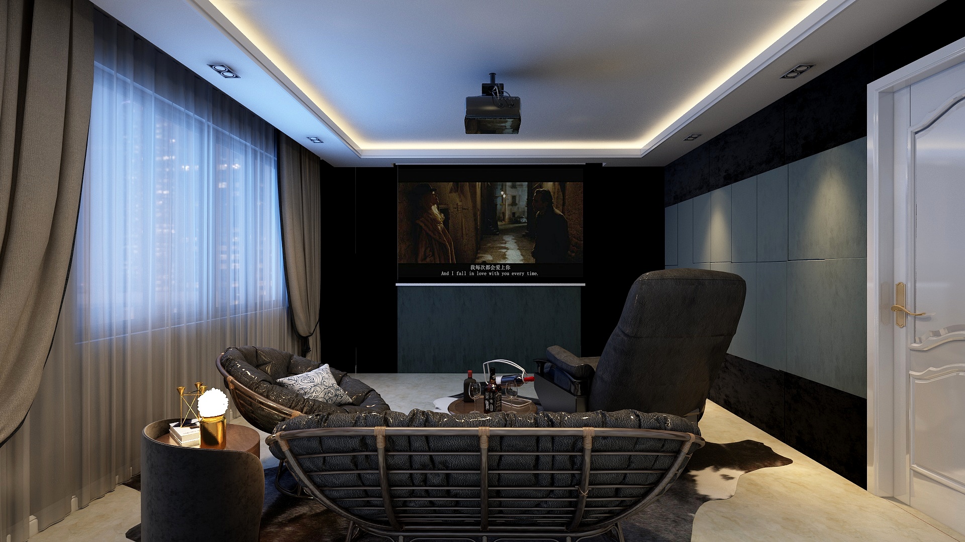 简一锡林浩特-吊-装修设计方案