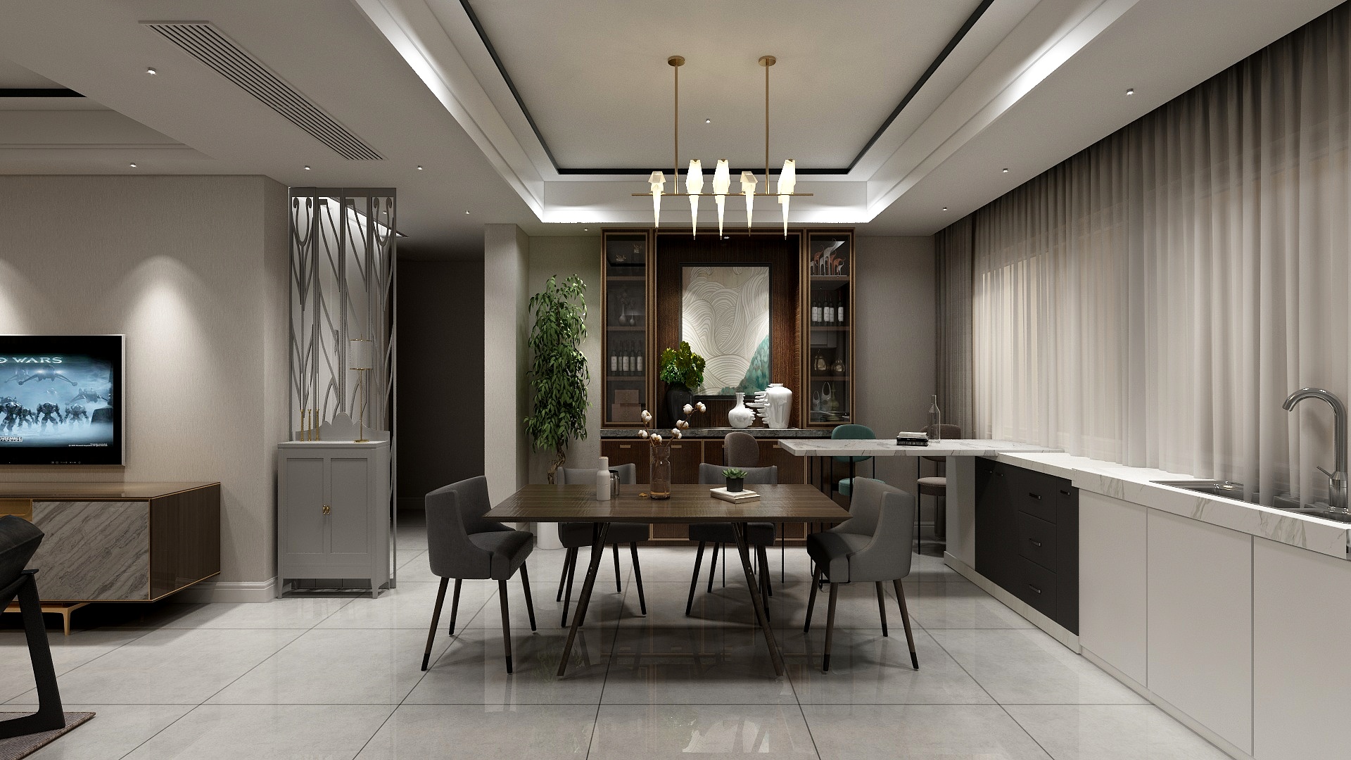 宋雪莲-中城国际花园-装修设计方案