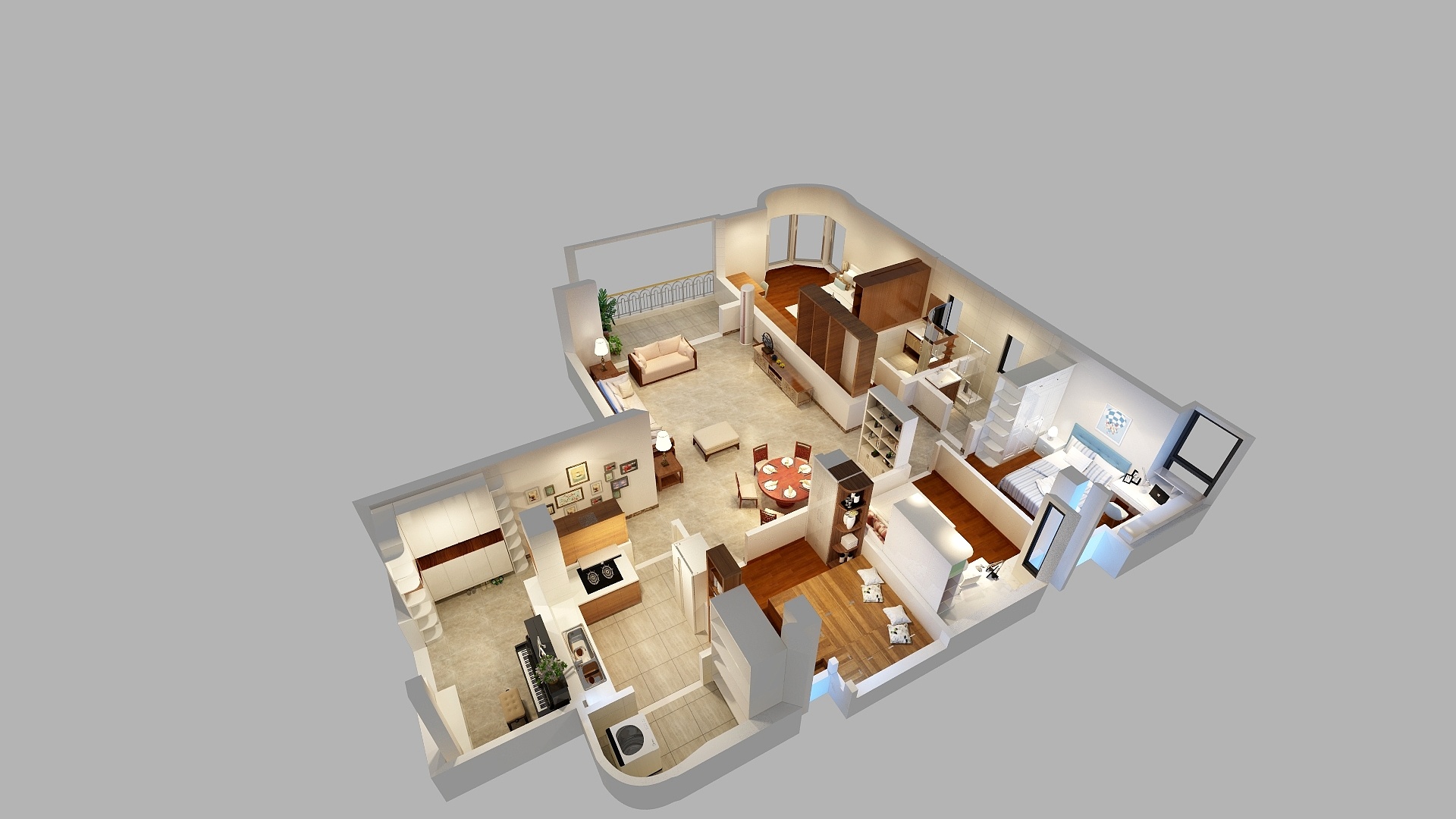 陈剑MrChen-宝安-冠城世家朱总豪宅设计-装修设计方案