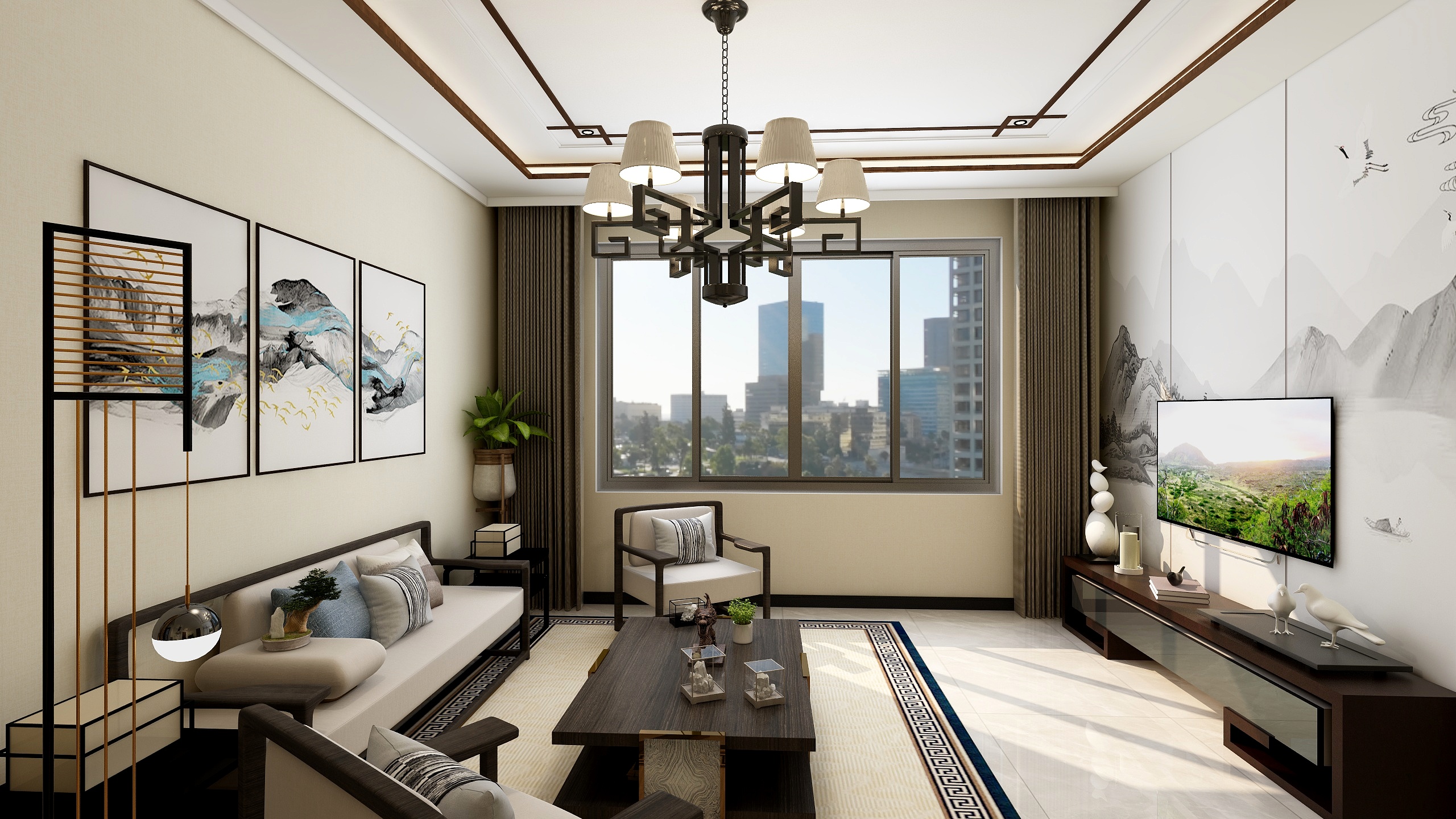 六月Zflc-朱家庄新中式-装修设计方案