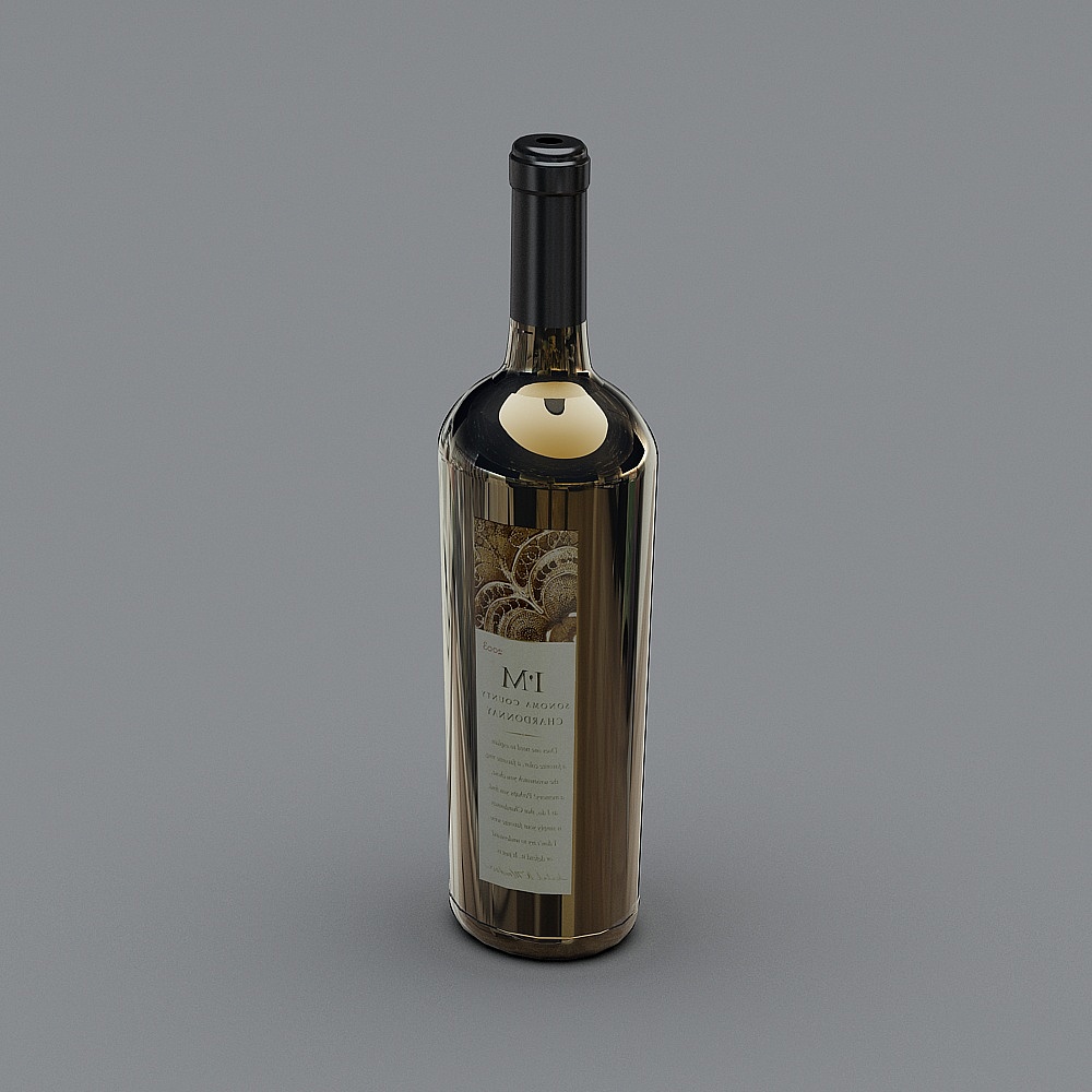 酒吧洋酒-23D模型